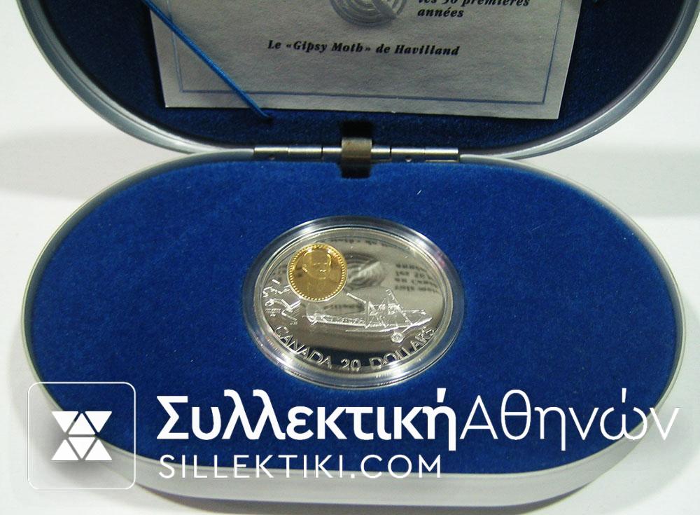 CANADA 20 Dollars 1992 Proof